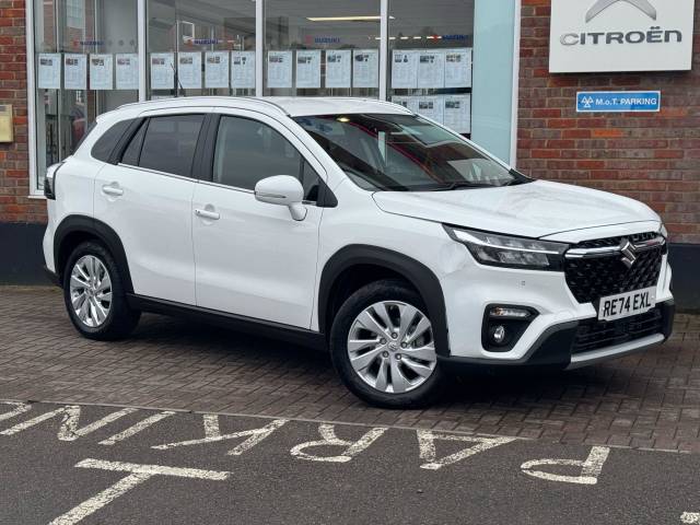 Suzuki S-Cross 1.4 Boosterjet 48V Hybrid Motion 5dr Hatchback Petrol WHITE
