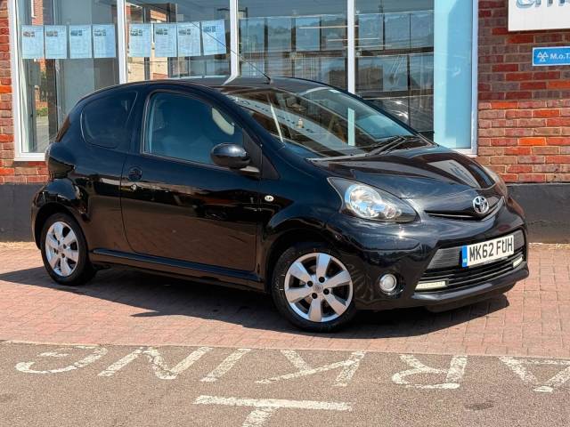 Toyota Aygo 1.0 VVT-i Fire 3dr [AC] Hatchback Petrol BLACK